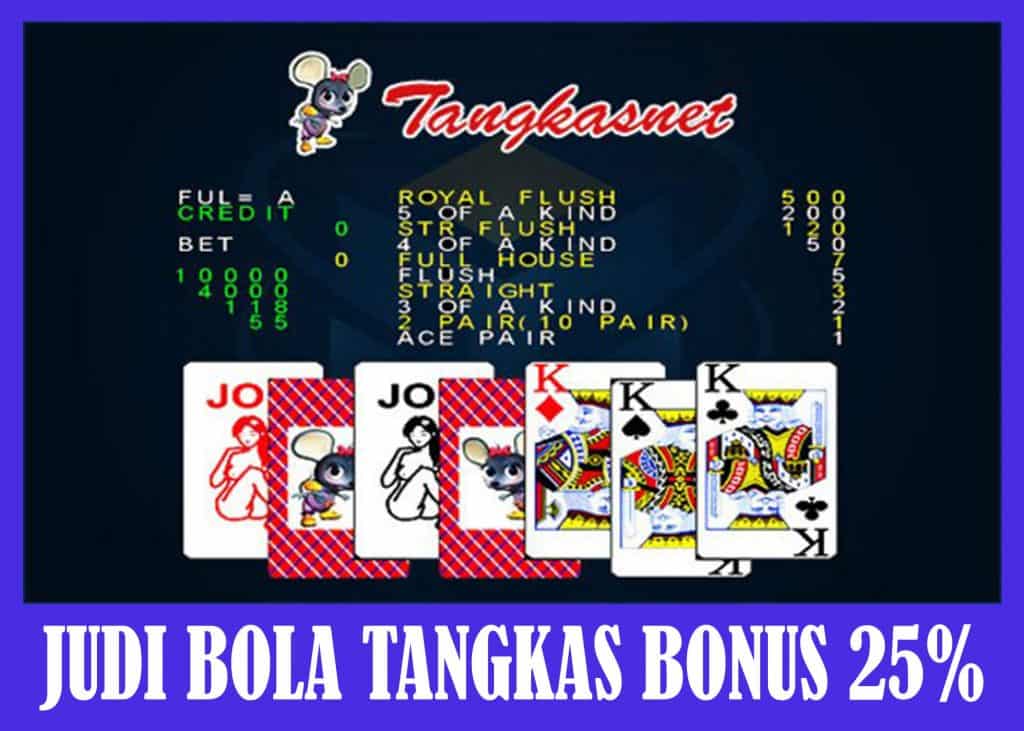 JUDI BOLA TANGKAS BONUS 25%